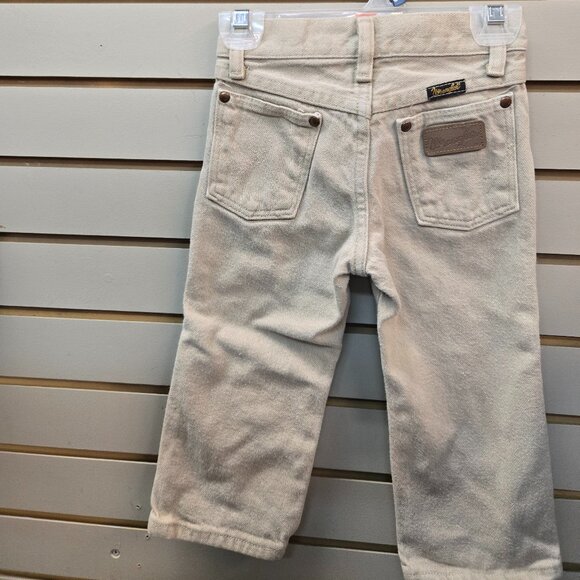 Toddlers size 3T Wrangler jeans sand color like new - Picture 1 of 1
